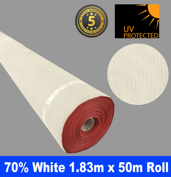 Shade Cloth Roll (70 x 1.83m x 50m) for Sale Temp Fence Super Store