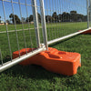 Temporary Fence Foot - Blow Moulded Concrete Filled 25kg