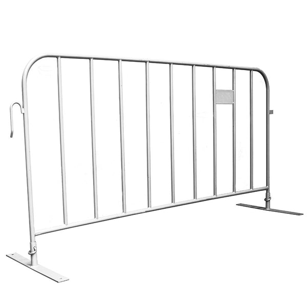 Galvanised Crowd Control Barrier