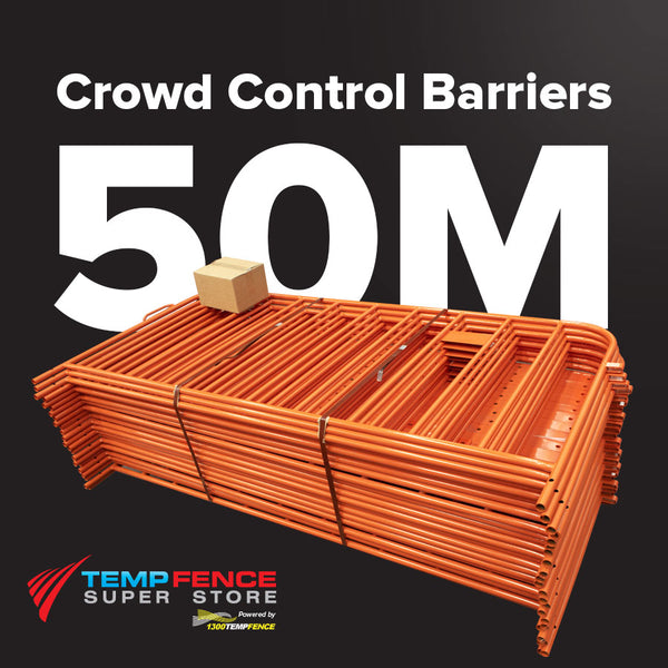 Crowd Control Barriers – Temp Fence Super Store