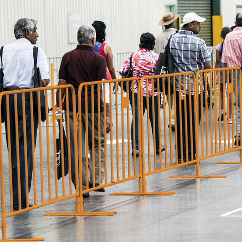 Crowd Control Barriers – Temp Fence Super Store