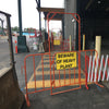 Orange Crowdie Gate (Self Closing Pedestrian Gate)