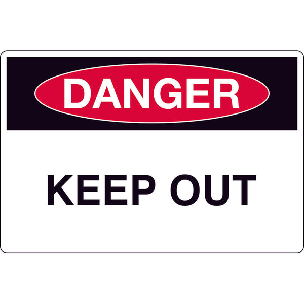 Safety Sign - DANGER - Keep Out