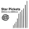 10 x Star Pickets (Super)