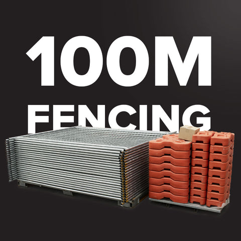 100m Temporary Fencing (SMART) Pack