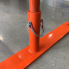 Orange Crowd Control Barrier